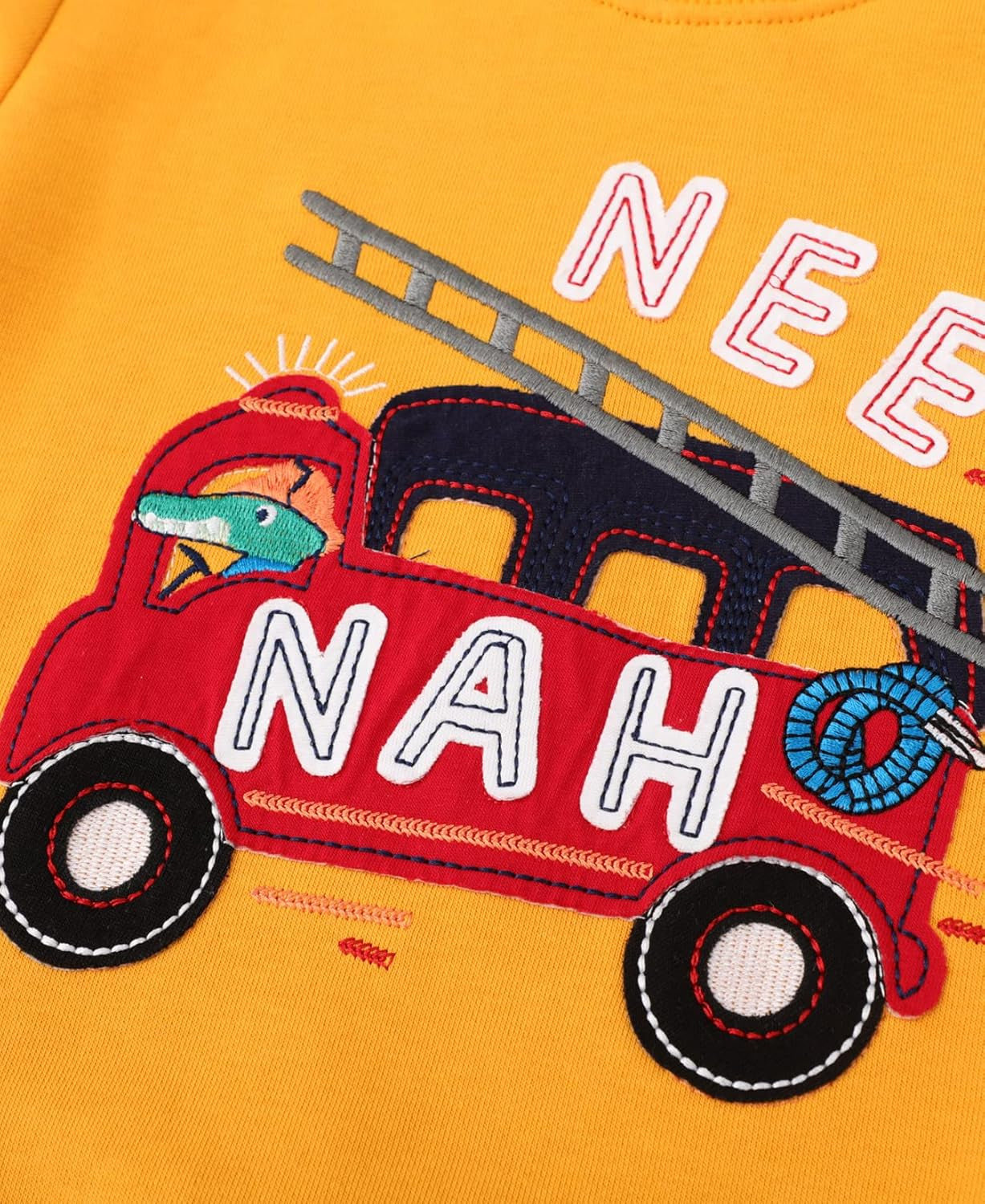 Toddler Boys Graphic Crewneck Sweatshirts 2-Pack, Sizes 2T-7 | Cotton Blend French Terry, Dinosaur, Construction and Shark Graphics, Ribbed Trim, Preschool Daycare Outdoor