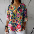Selynra - Lightweight Floral Blouse
