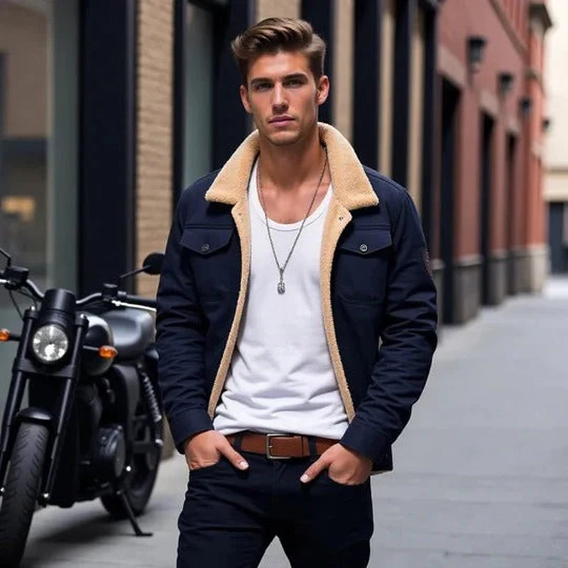 Bexaro Bomber Jacket for Men | Classic Casual Outerwear | Everyday Lightweight Style | Jacket