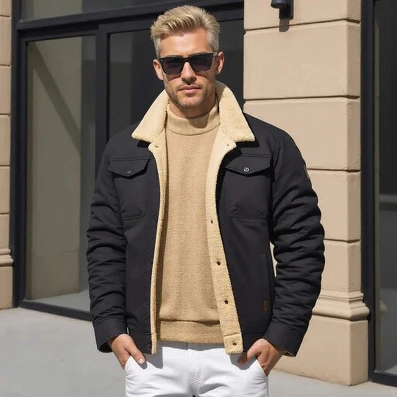 Bexaro Bomber Jacket for Men | Classic Casual Outerwear | Everyday Lightweight Style | Jacket