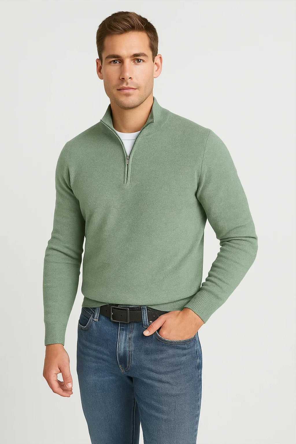 Nexon Herren Half-Zip Pullover – Weiches Design Für Stil Und Komfort