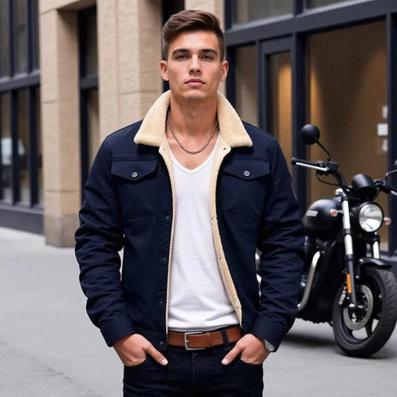 Bexaro Bomber Jacket for Men | Classic Casual Outerwear | Everyday Lightweight Style | Jacket