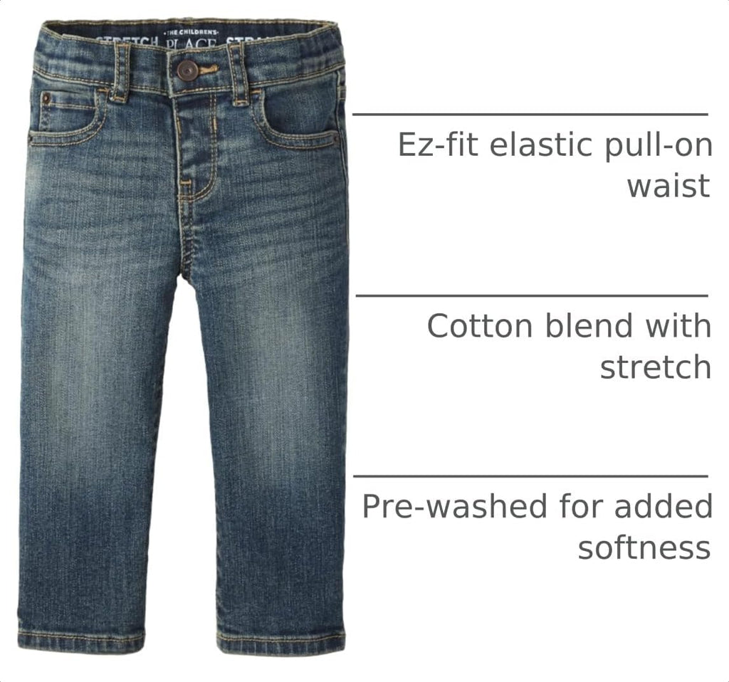 Baby Boys' Straight Leg Jeans