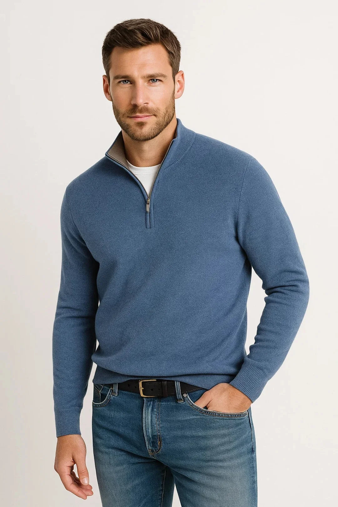 Nexon Herren Half-Zip Pullover – Weiches Design Für Stil Und Komfort